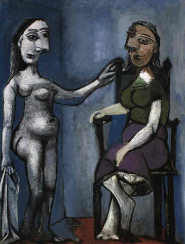 Picasso Contemplating people 1939